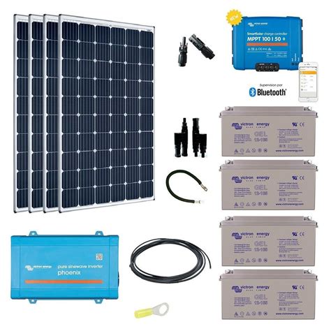 kit solaire batterie|kit solaire complet avec batterie.